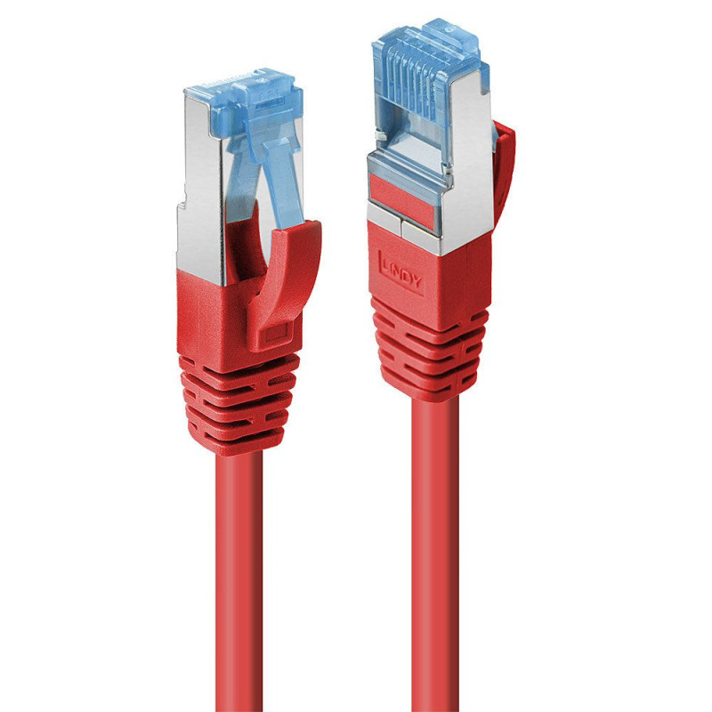 Câble réseau Rouge Cat 6A S FTP LSZH 1 5m