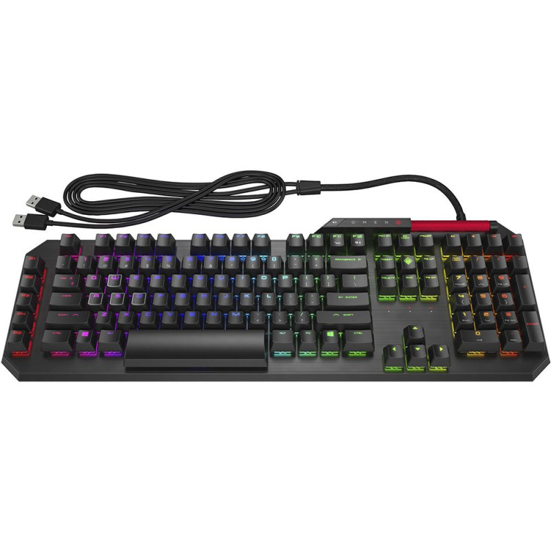 Clavier OMEN HP Sequencer Gaming retroeclairage RGB commutation