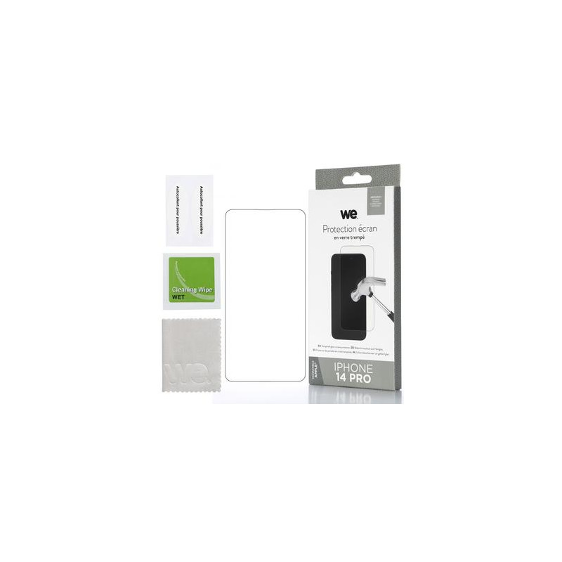 WE Verre trempé APPLE IPHONE 14 PRO Protection écran anti ray