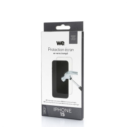 WE Verre trempé APPLE IPHONE 15 Protection écran anti rayures