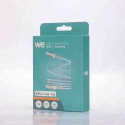 câble USB C Lightning magnétique USB2 0 9V 3A 27W 1mètre ble