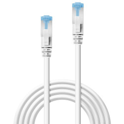 Câble réseau Blanc Cat 6A S FTP LSZH 7 5m
