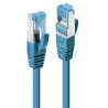 Câble réseau Bleu Cat 6A S FTP LSZH 1 5m
